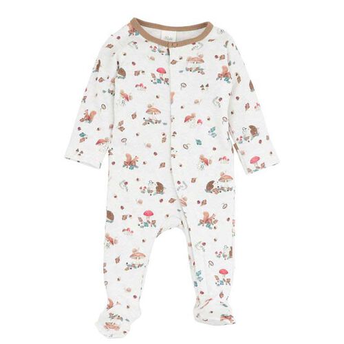 Bébé Toby Ls Zip Onesie
